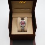 Luxury Burgundy Silver - size 26mm watch by Marco Roma – view 2