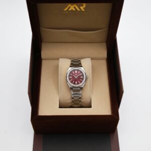 Luxury Burgundy Silver - size 26mm watch by Marco Roma – view 2