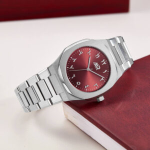 Chiny Red Silver - size 40mm