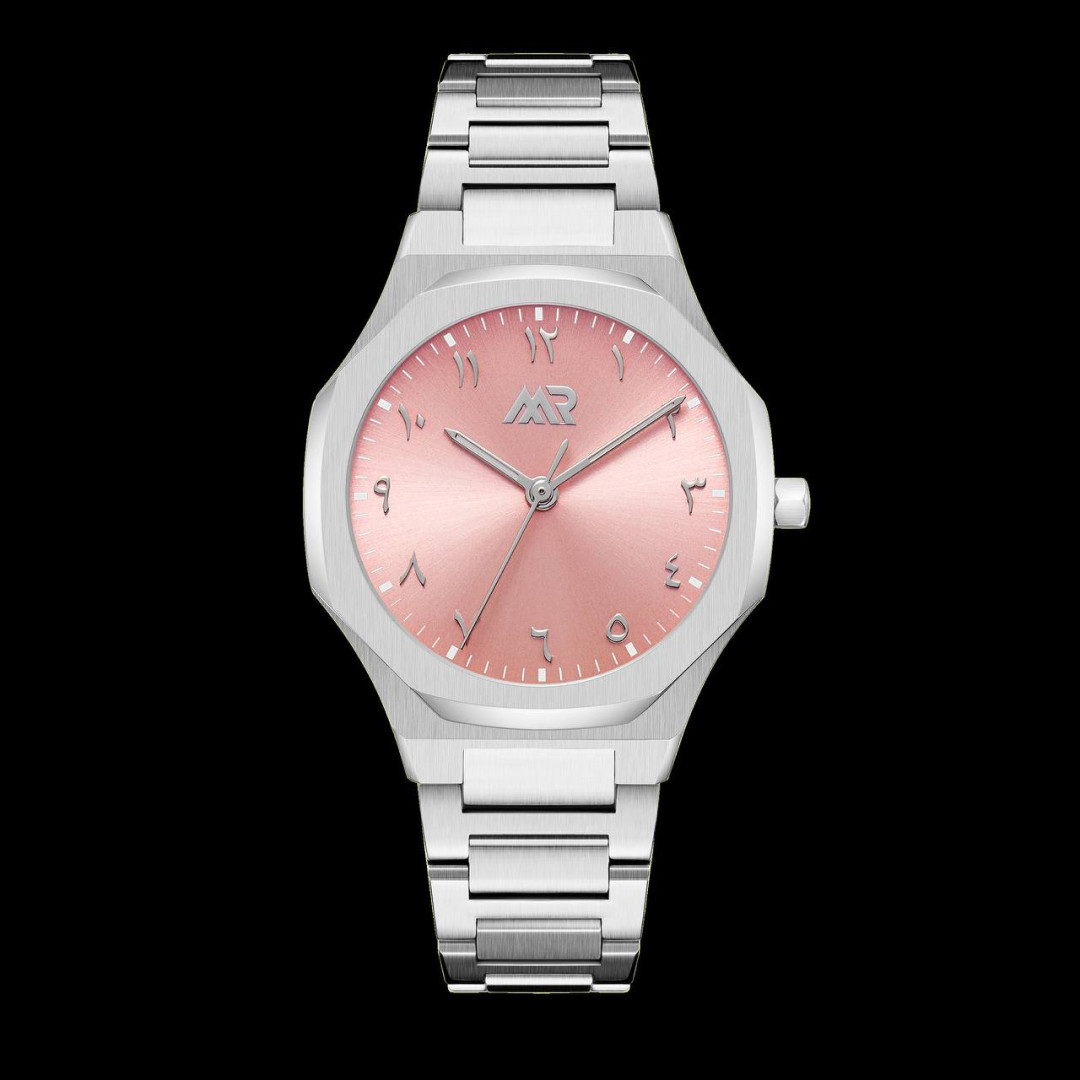Dark Pink Silver - size 34mm Dark Pink Silver - size 34mm