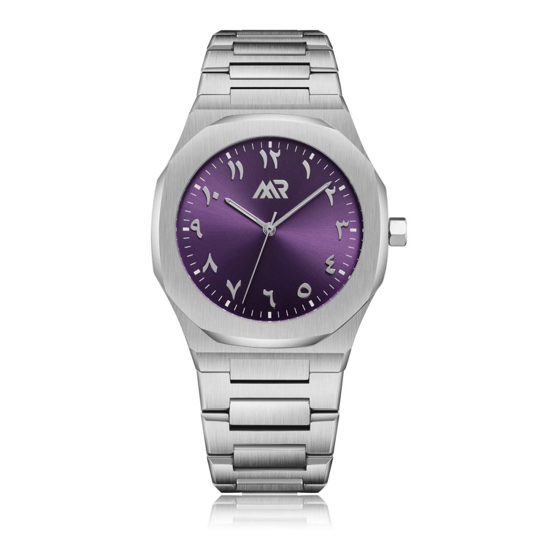 Dark Purple Silver - size 40mm Dark Purple Silver - size 40mm