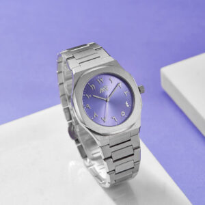 Light Purple Silver - size 40mm