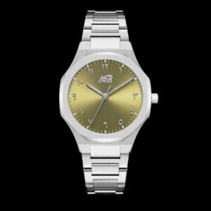 Olive Silver - size 34mm