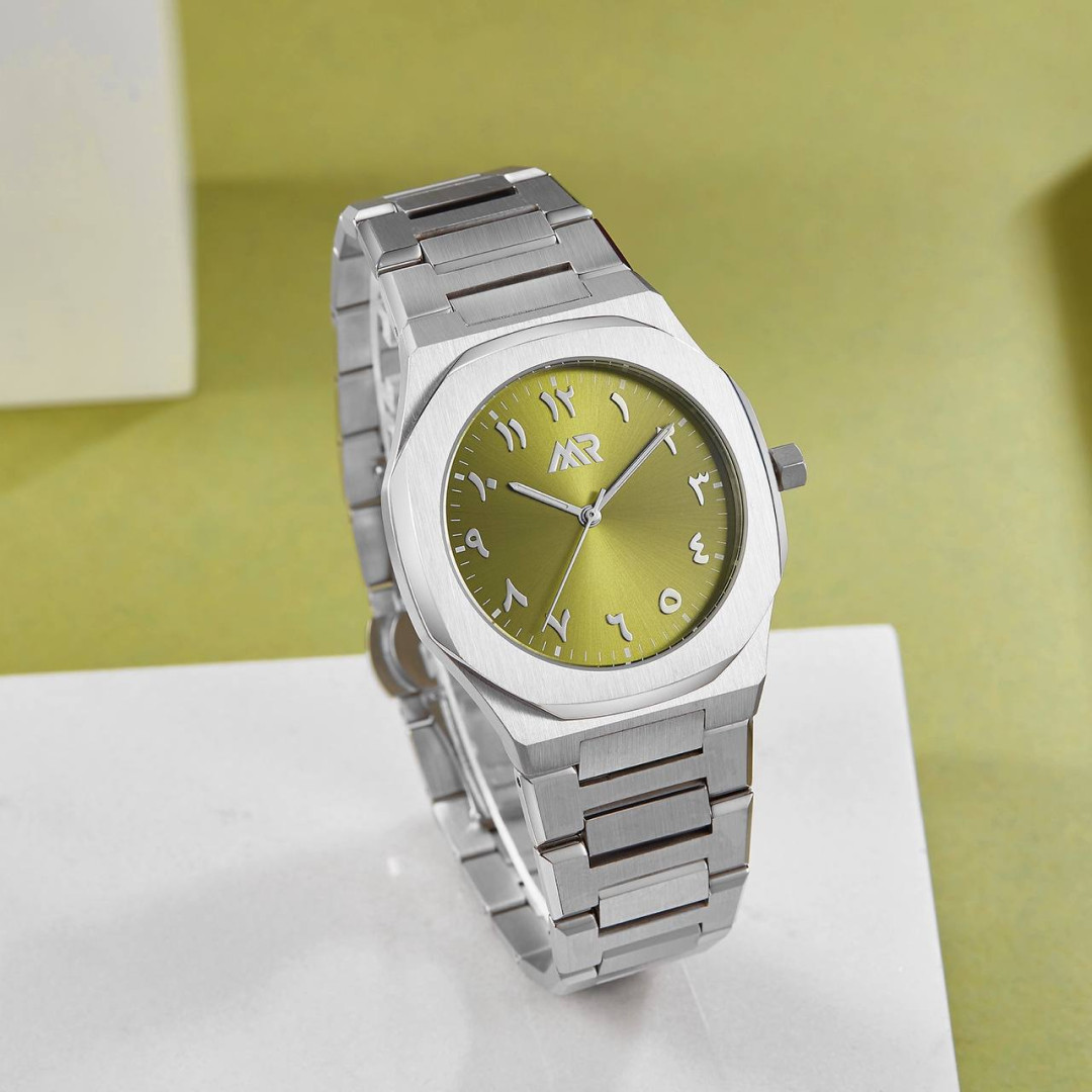 Olive Silver - size 40mm Olive Silver - size 40mm