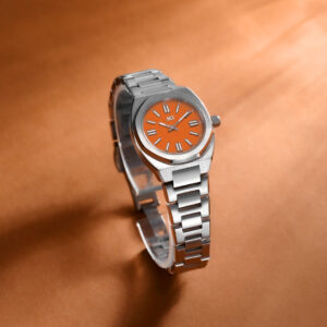 Orange Silver - size 26mm