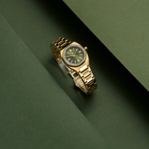 Royal Olive Green Gold - size 26mm