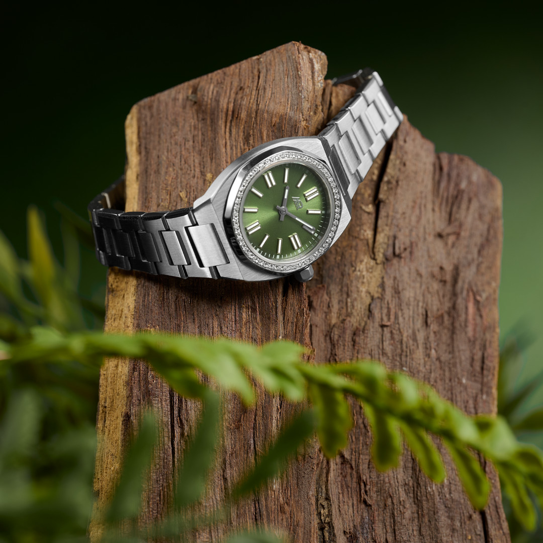 Sage Green Charm Silver - 26mm Sage Green Charm Silver - 26mm