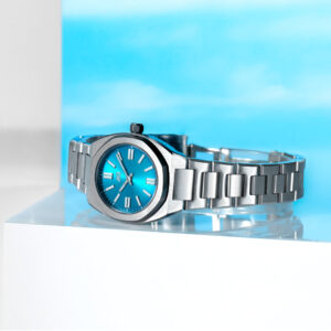 Sky Blue Silver - size 26mm