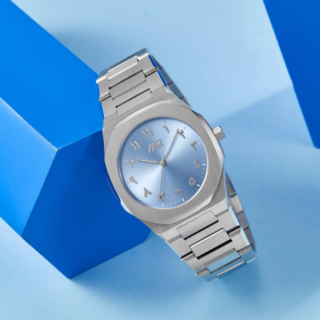Sky Blue Silver - size 40mm