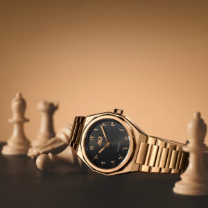 Sport 40 - Black and Gold Prestige (Arabic dial)
