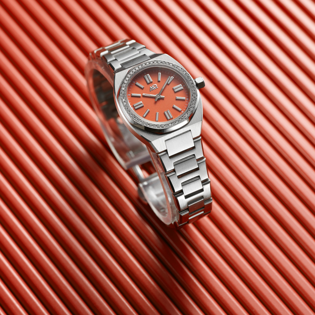 Vibrant Orange Silver - size 26mm Vibrant Orange Silver - size 26mm