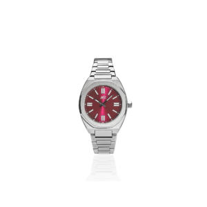 Dark Red Silver - size 26mm