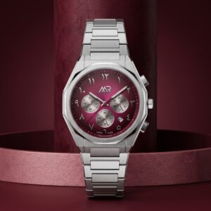 Chronograph 40 - Burgundy watch by Marco Roma