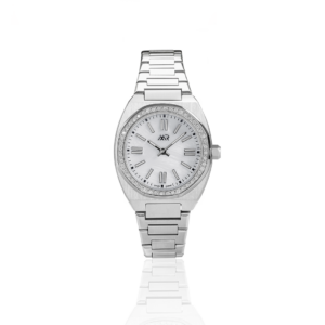 Pearl Silver Diamond - size 26mm
