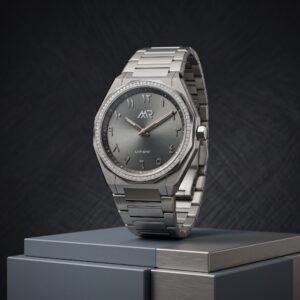 Sport 40 - Elegant Grey Diamond (Arabic dial) watch by Marco Roma – view 2