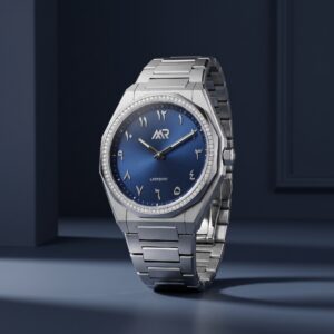 Sport 40 - Ocean Blue Diamond (Arabic dial) watch by Marco Roma – view 2