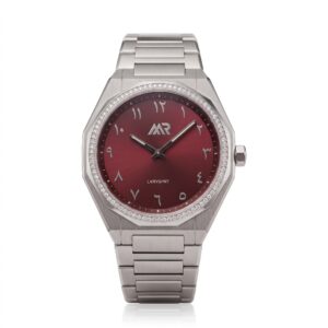 Sport 40 - Royal Maroon Diamond (Arabic dial) watch by Marco Roma