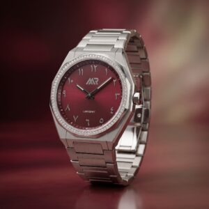 Sport 40 - Royal Maroon Diamond (Arabic dial) watch by Marco Roma – view 2