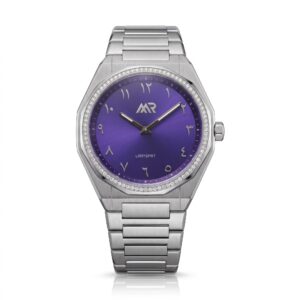Sport 40 - Royal Violet Diamond (Arabic dial) watch by Marco Roma