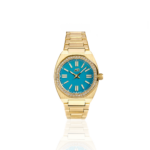 Turquoise Diamond Elegance - size 26mm