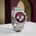 Chronograph 40 - Burgundy watch by Marco Roma – view 7