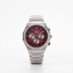 Chronograph 40 - Burgundy watch by Marco Roma – view 8
